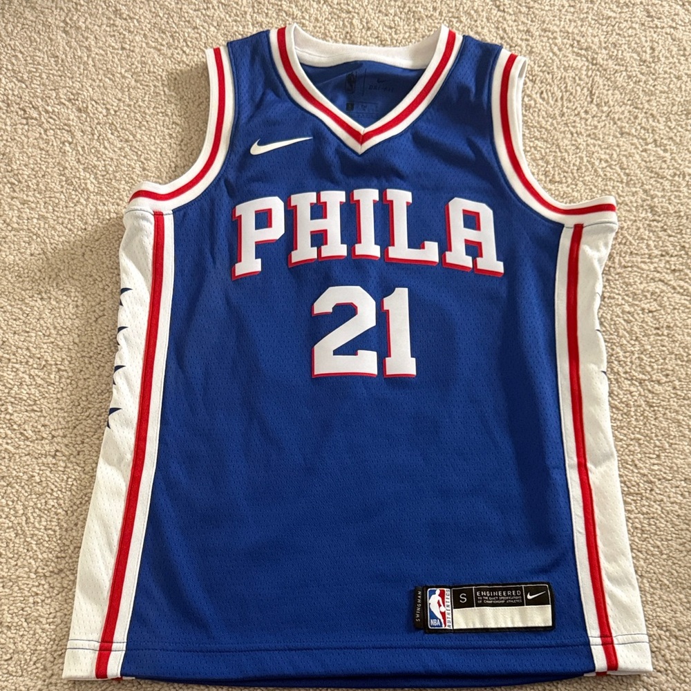 Nike Embiid 76ers Philadelphia Sixers Jersey